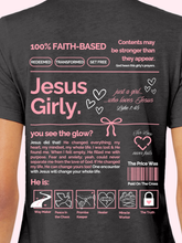 Load image into Gallery viewer, Jesus Girly T-Shirt (Gray)