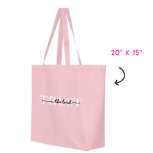 Load image into Gallery viewer, "Trust in the Lord" Large Pink Beach Tote