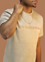 Load image into Gallery viewer, Unisex "God is Essential" Nude T-Shirt