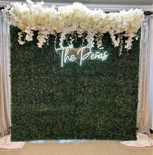 Load image into Gallery viewer, Floral Arch with Pillars + Urn + Floral Arrangements and Travel Fee RENTAL
