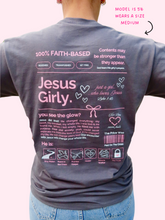 Load image into Gallery viewer, Jesus Girly T-Shirt (Gray)
