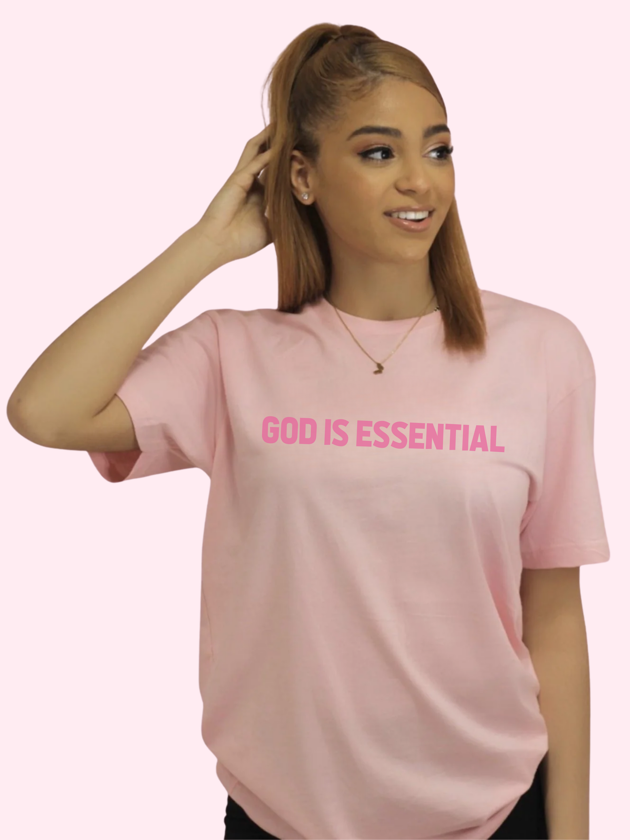 GOD ONLY KNOWS PLAIN SHIRT シャツ ピンク GOD ONLY KNOWS 岩田剛典 Tシャツ - メルカリ