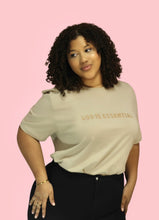 Load image into Gallery viewer, &quot;God is Essential&quot; Nude T-Shirt
