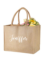 Load image into Gallery viewer, Personalized Burlap Bag

